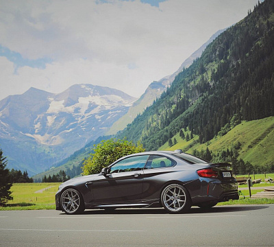 Фото дисков HRE R101 на BMW 2/M2 (F22/F87)