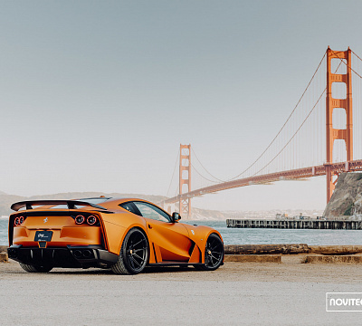 Фото дисков NOVITEC NF10 на Ferrari 812