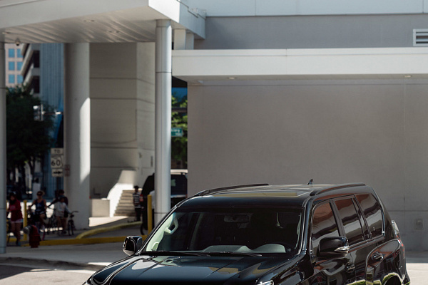 Фото дисков Vossen HF6-1 Глянцевый темный лак на Lexus GX II