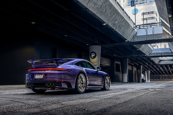 Фото дисков Brixton Forged PF12 R / RS Глянцевый лак на Porsche 911 VIII