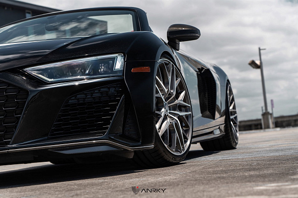 Фото дисков Anrky RS2.1 Алмазная проточка на Audi R8 (4S)