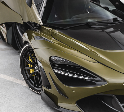 Фото дисков Brixton Forged R11-R на McLaren 720S
