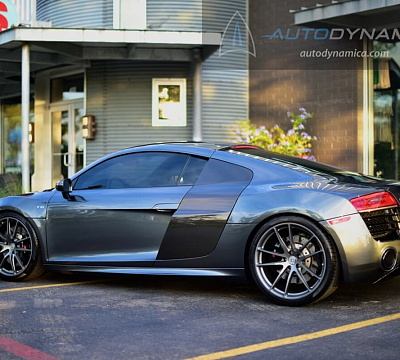 Фото дисков HRE P104 на Audi R8 (Typ 42)