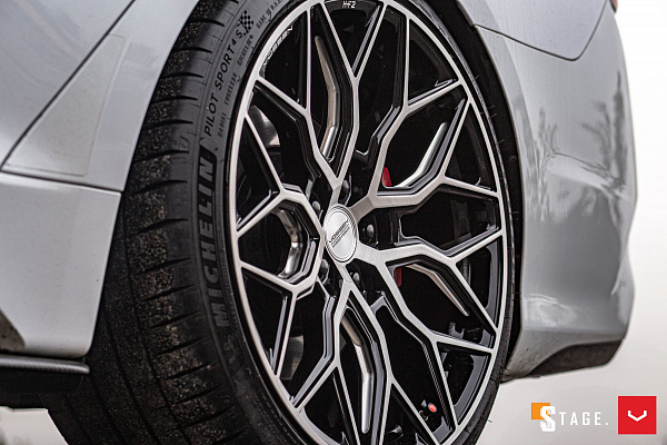 Фото дисков Vossen HF-2 Алмазная проточка на Genesis G80 I