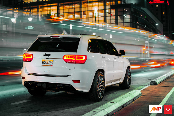 Фото дисков Vossen HF-2 Сатиновый графит на Jeep Grand Cherokee IV