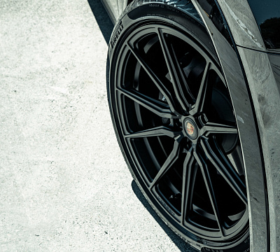 Фото дисков Vossen HF-3 на Porsche Cayenne III