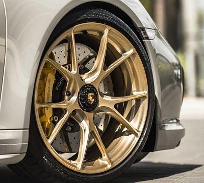 Фото дисков Vossen RS74 на Porsche 911 VII