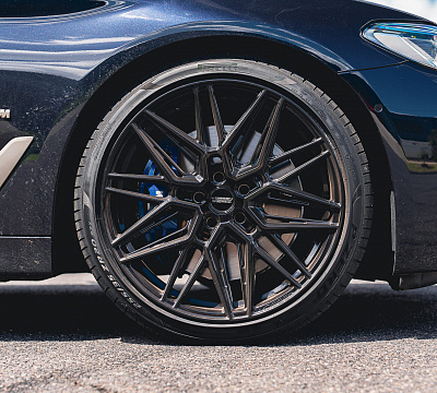 Фото дисков Vossen HF-7 на BMW 5/M5 (G30/F90)