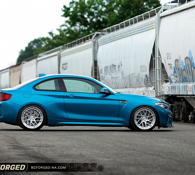 Фото дисков BC Forged HCA214 на BMW 2/M2 (F22/F87)