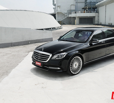 Фото дисков Vossen S17-14 на Mercedes-Benz S-Class (W222, C217)