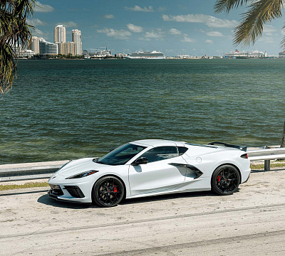 Фото дисков Vossen HF-5 на Chevrolet Corvette C8