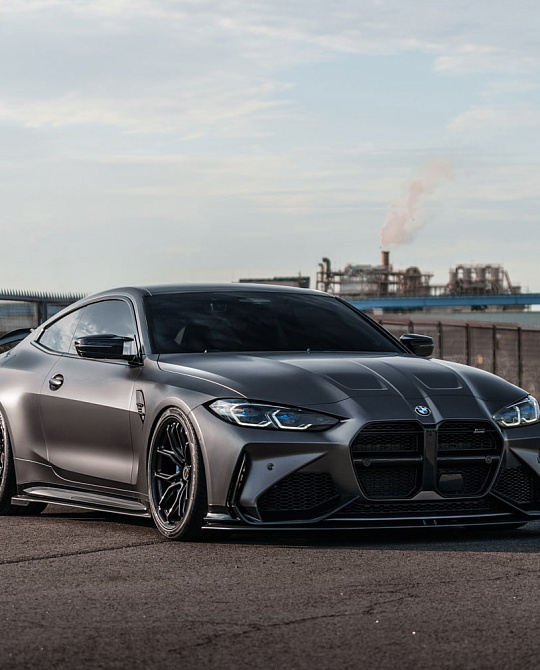 Фото дисков CM5-RS Черный сатин на BMW 4/M4 (G22/G82)