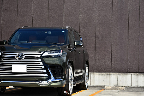 Фото дисков Anrky AN20 Полированный лак на Lexus LX III