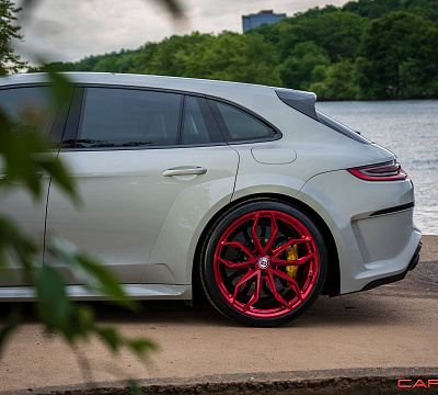 Фото дисков HRE P201 на Porsche Panamera II