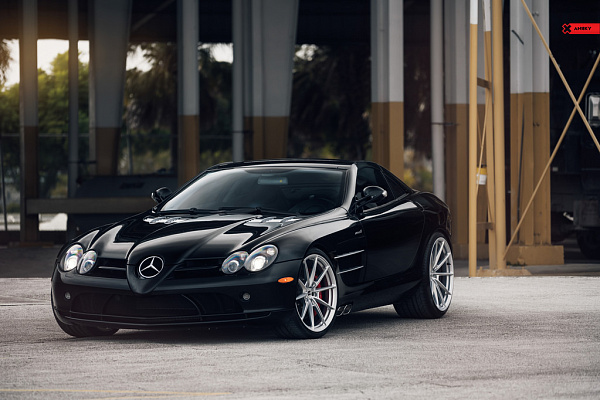 Фото дисков Anrky AN18 Сатиновый лак на Mercedes-Benz SLR McLaren