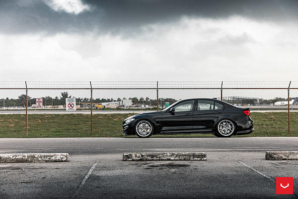 Фото дисков Vossen HF-5 Серебро на BMW 3/M3 (F3x/F80)