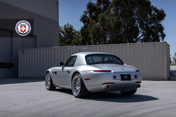Фото дисков HRE 303 Серебро на BMW Z8