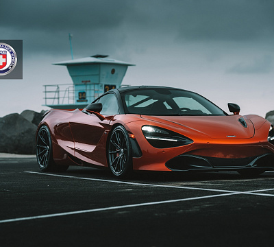 Фото дисков HRE P104SC на McLaren 720S
