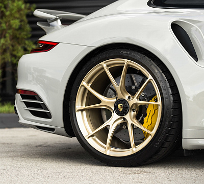 Фото дисков Vossen RS74 на Porsche 911 VII