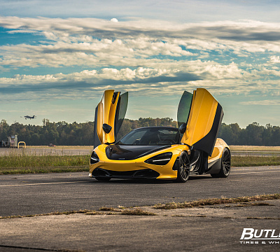 Фото дисков Vossen M-X6 на McLaren 720S