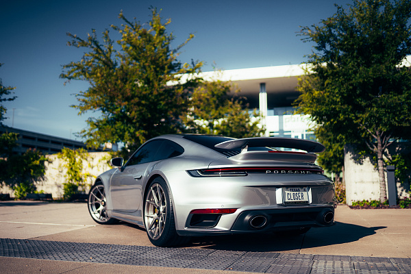 Фото дисков Strasse Wheels SM5 Deep Concave Duoblock Сатиновый темный лак на Porsche 911 VIII