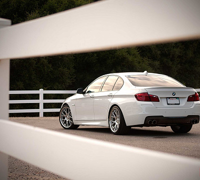 Фото дисков Vossen CV2 на BMW 5/M5 (F10)