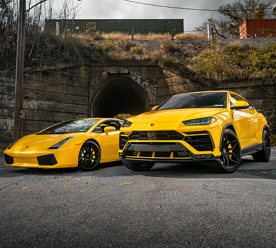 Фото дисков Brixton Forged PF9 на Lamborghini Urus