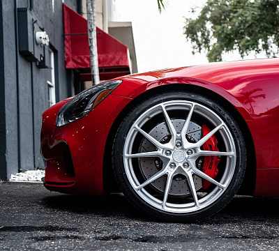Фото дисков Anrky AN12 на Mercedes-Benz AMG GT I
