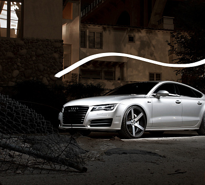 Фото дисков Vossen CV3 на Audi A/RS 7 (4G)