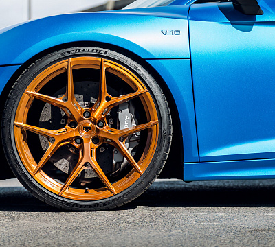 Фото дисков Vossen S21-01 на Audi R8 (4S)