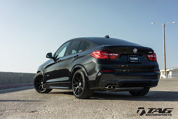 Фото дисков HRE FF01 Черный сатин на BMW X4 (F26)