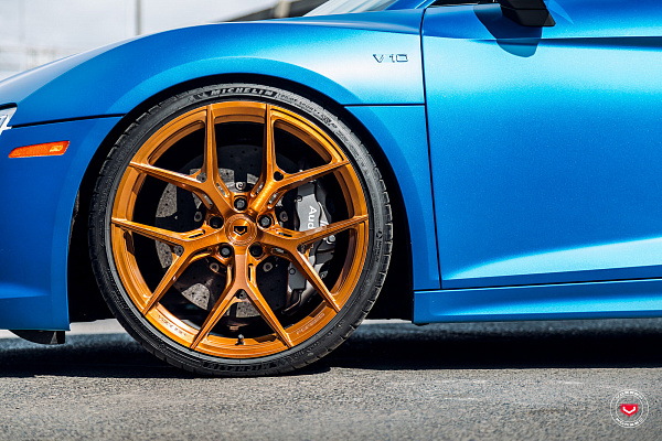 Фото дисков Vossen S21-01 Глянцевая медь на Audi R8 (4S)