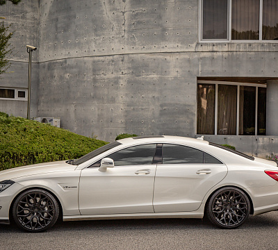 Фото дисков Vossen HF-2 на Mercedes-Benz CLS (C218)