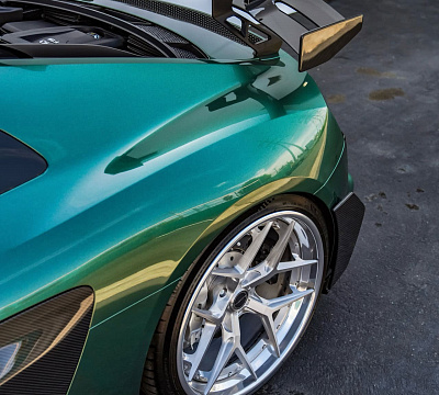 Фото дисков Brixton Forged PF7 на Audi R8 (4S)