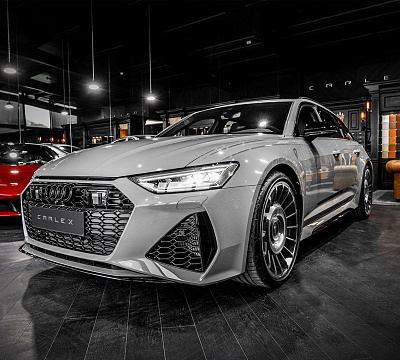 Фото дисков Carlex Design G-Falcon на Audi A/RS 6 (C8)