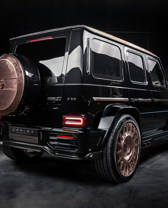 Фото дисков G-Falcon Глянцевая медь на Mercedes-Benz G-Class III