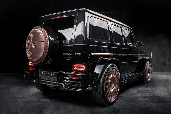 Фото дисков Carlex Design G-Falcon Глянцевая медь на Mercedes-Benz G-Class III