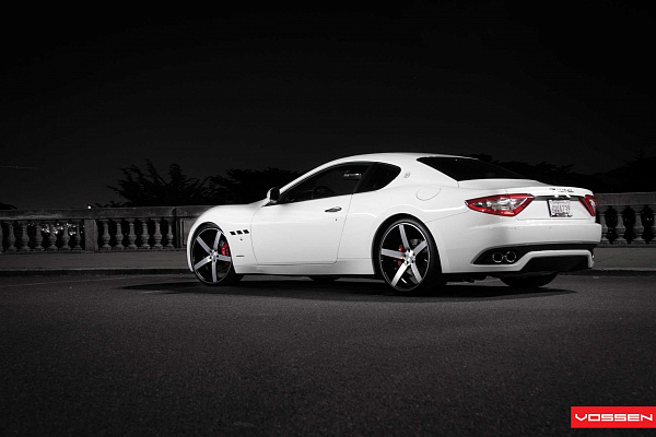 Фото дисков Vossen CV3 Алмазная проточка на Maserati GranTurismo I