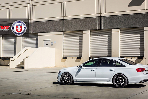 Фото дисков HRE P101 Черный сатин на Audi A/RS 6 (C7)