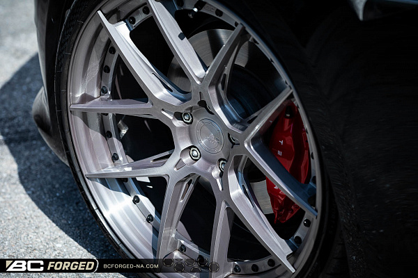 Фото дисков BC Forged HCA381 Глянцевый тонированный лак на Tesla Model S