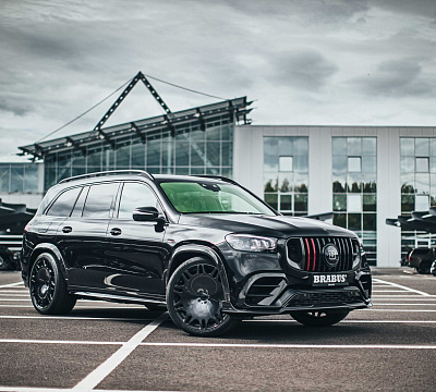 Фото дисков BRABUS Monoblock M (Platinum Edition) на Mercedes-Benz GLS (X167)