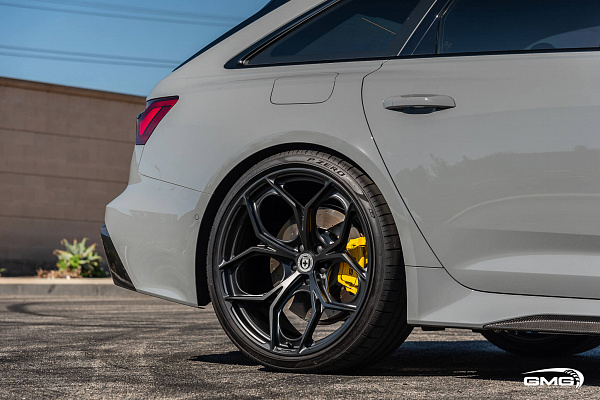 Фото дисков HRE P111SC Черный сатин на Audi A/RS 6 (C8)