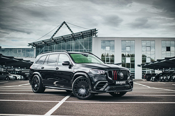 Фото дисков BRABUS Monoblock M (Platinum Edition) Черный глянец на Mercedes-Benz GLS (X167)