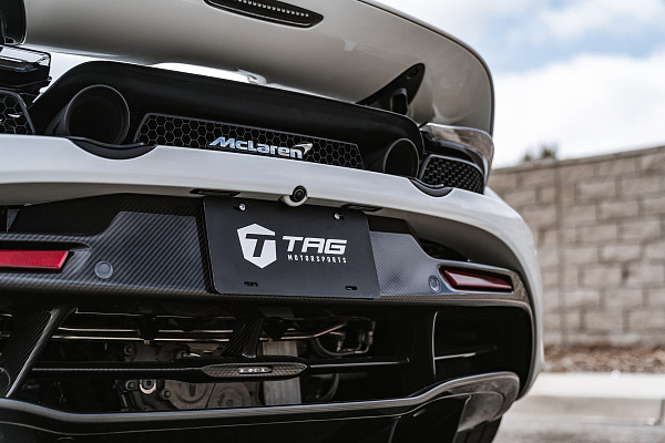 Фото дисков Brixton Forged PF10 Черный сатин на McLaren 720S