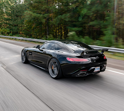 Фото дисков Anrky AN28 на Mercedes-Benz AMG GT I