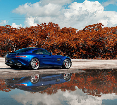 Фото дисков Vossen M-X2 на Mercedes-Benz AMG GT I