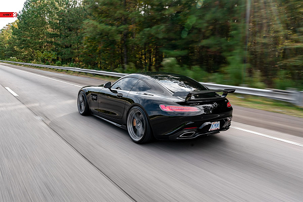 Фото дисков Anrky AN28 Глянцевый тонированный лак на Mercedes-Benz AMG GT I