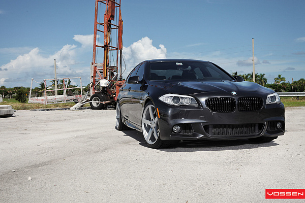 Фото дисков Vossen CV3 Серебро на BMW 5/M5 (F10)