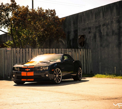 Фото дисков Vossen CV1 на Chevrolet Camaro V