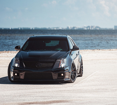 Фото дисков Vossen HF-3 на Cadillac CTS II